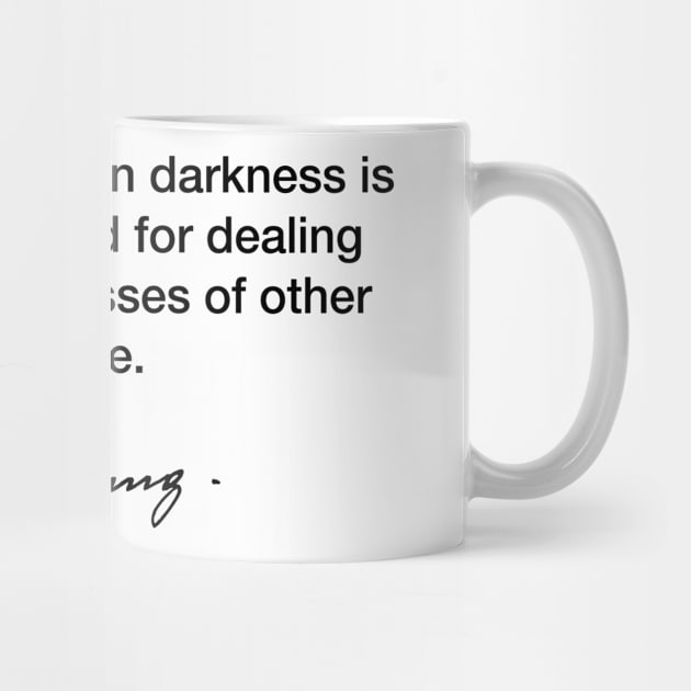 Knowing your darkness - Carl Jung by Modestquotes